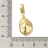 Brass European Dangle Charms Bails KK-K388-57G-3