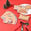 24Pcs 12 Styles Christmas Theme Cardboard Candy Pillow Boxes CON-FS0001-12-10