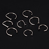 G23 Titanium C Shaped Clip on Nose Rings WGA60F5-02-3