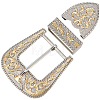 Belt Zinc Alloy Buckle Sets FIND-GF0009-34-1