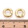 Brass Spring Gate Rings KK-T078-20G-01-3