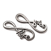 Tibetan Style Alloy Infinity with Hope Links LS-TIBE-S230-B-LF-2