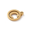 304 Stainless Steel Charms
with Jump Ring STAS-R001-02G-C-2