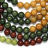 Natural Malaysia Jade Beads Strands G-B165-C07-8mm-3