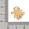 304 Stainless Steel Enamel Pendants STAS-F359-02C-G-3
