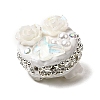 Handmade Polymer Clay Rhinestone Beads CLAY-Z005-03B-2