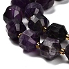 Natural Amethyst Beads Strands G-P568-B02-01-4