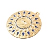 304 Stainless Steel Enamel Pendants STAS-H250-02G-02-2