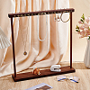 2Pcs Wood Necklace Organizer Display Stands NDIS-WH0016-15B-01-4
