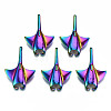 Rainbow Color Alloy Pendants PALLOY-S180-009-RS-1