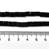 Natural Black Onyx(Dyed & Heated) Beads Strands G-F762-A16-01-5