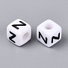 Opaque Acrylic Beads SACR-N020-04A-Z-2