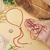 2Pcs Polyester Earphone Cord Straps HJEW-TAC0165-5