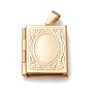 304 Stainless Steel Locket Pendants X-STAS-K197-02G-1
