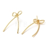 Brass Stud Earrings for Women EJEW-M251-06G-2