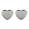 Tarnish Resistant 304 Stainless Steel Ear Studs X-STAS-I071-17P-4