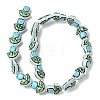 Transparent Glass Enamel Beads LAMP-C023-01A-2