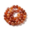 Natural Fire Crackle Agate Beads Strands G-G212-10mm-10-4