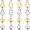 SUPERFINDINGS 16Pcs 4 Style Rack Plating Real 18K Gold Plated Brass Pendants KK-FH0003-96-1