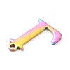 Ion Plating(IP) 304 Stainless Steel Charms STAS-H112-L-M-3