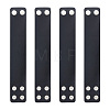 Stainless Steel Double Snap  With Duty Belt Keeper Wide Bracelet BJEW-WH0025-01-1
