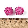 Opaque Acrylic & Transparent Resin Rhinestone Beads SACR-Q005-02A-03-3