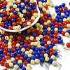 Opaque Acrylic Beads SACR-Q004-01K-1