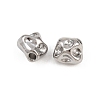 Irregular 304 Stainless Steel Beads STAS-D394-03H-P-2