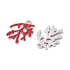 Alloy Enamel Pendants PALLOY-E775-01B-2