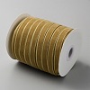50 Yards Polyester Single Face Velvet Ribbon OCOR-WH0082-161E-2