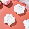 2Pcs 2 Styles Flower Candle Silicone Molds ST-CJ0043-074-6