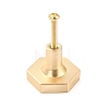 Hexagon with Marble Pattern Brass Box Handles & Knobs DIY-P054-C08-3