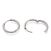 Tarnish Resistant 201 Stainless Steel Huggie Hoop Earrings EJEW-O095-02B-2