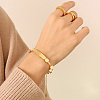 304 Stainless Steel Snake Chains Bracelets WGDD3E4-02-4
