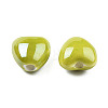 Glazed Porcelain Beads PORC-T007-21-09-2