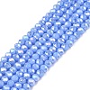 Electroplate Glass Beads Strands LS-EGLA-A044-P2mm-B17-1