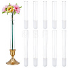 10Pcs 2 Styles Glass Tube Vases Ornaments AJEW-NB0009-09-1
