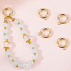 6Pcs Brass Spring Gate Clasps KK-SC0006-42G-02-7