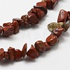 Natural Red Jasper Beads Strands X-G-F328-20-3