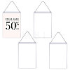 Erasable PVC Hanging Price Tags with Rope LS-CDIS-WH0021-069D-02-1