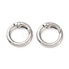 Zinc Alloy Spring Gate Rings FIND-K026-06P-1