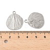 Non-Tarnish 304 Stainless Steel Pendants STAS-L260-002P-A-3