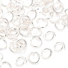 Brass Open Jump Rings KK-G604-08S-11-1