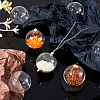 Handmade Blown Glass Globe Beads BLOW-TA0001-02B-6