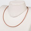 Leather Cord Necklace Making X-NJEW-JN01560-3