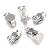 304 Stainless Steel Clip-on Earring Findings X-STAS-E482-16P-3