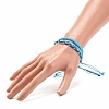 3Pcs 3 Style Waxed Polyester Braided Bracelets Sets BJEW-JB08115-01-3