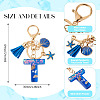 Star Resin & Shell Keychains KEYC-TAC00087-01T-3