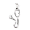 Non-Tarnish 304 Stainless Steel Pendants STAS-G261-02P-2