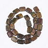 Natural Picasso Stone/Picasso Jasper Beads Strands G-S355-03-2